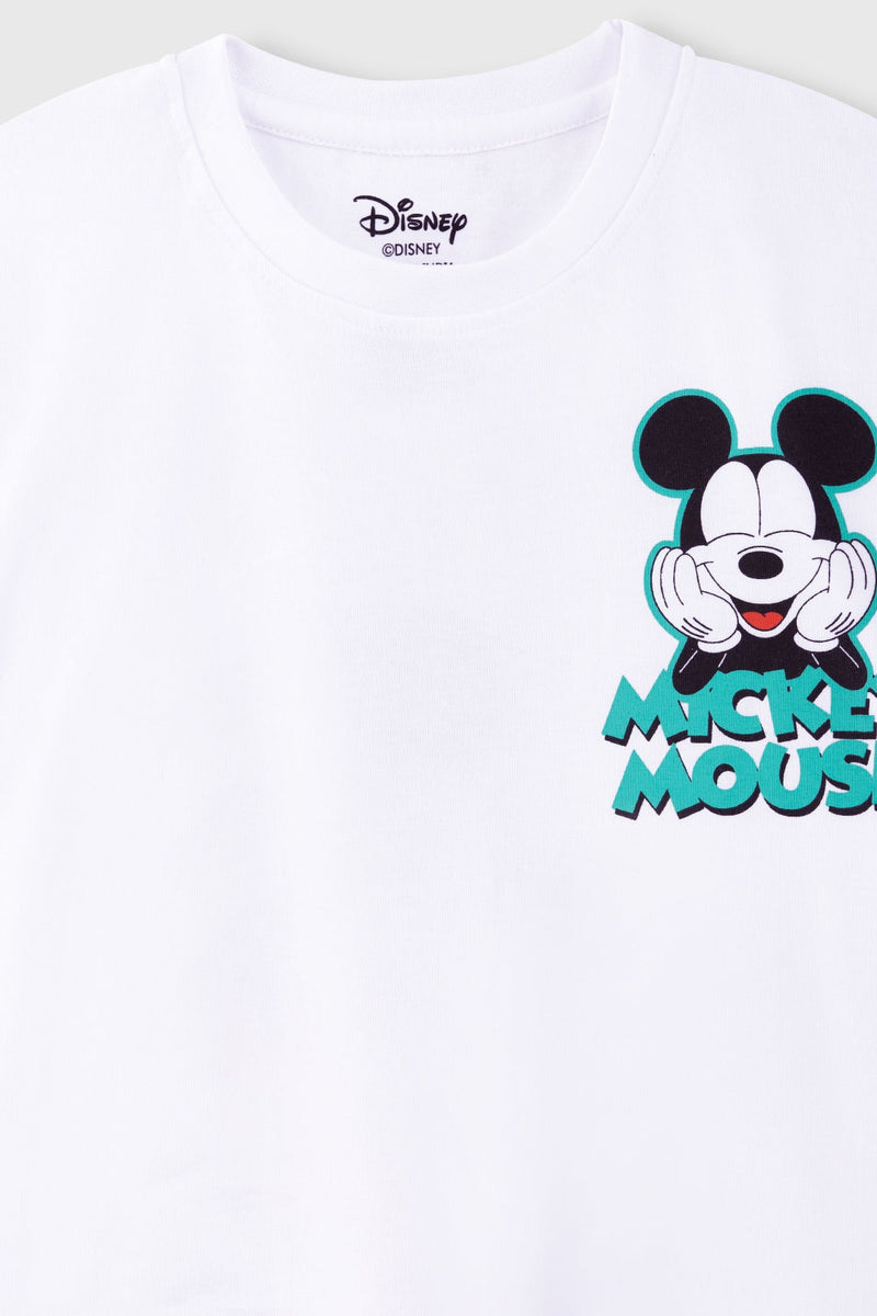 family t-shirt set with Mickey print