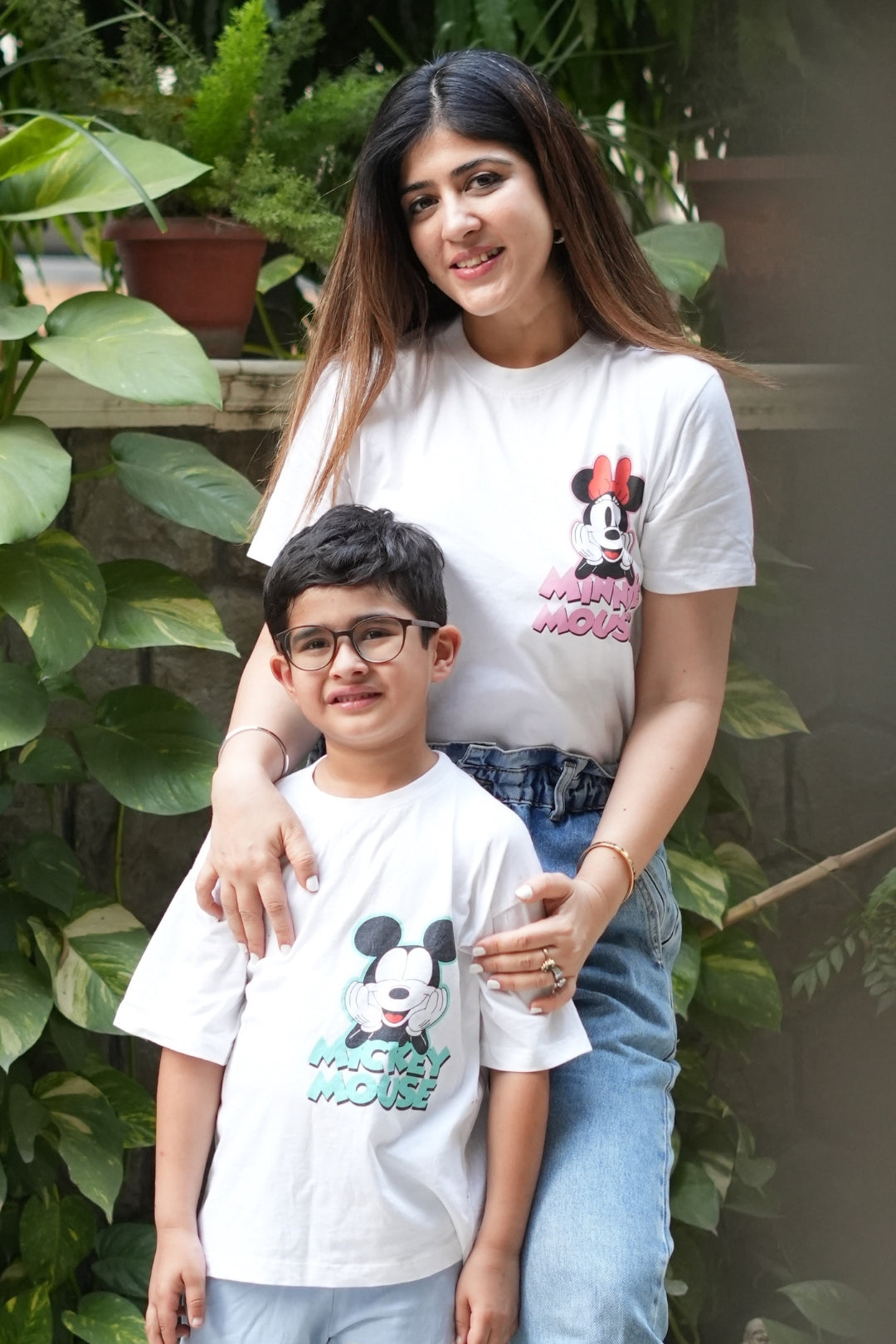 Mickey Mouse Family T-Shirt in Cotton