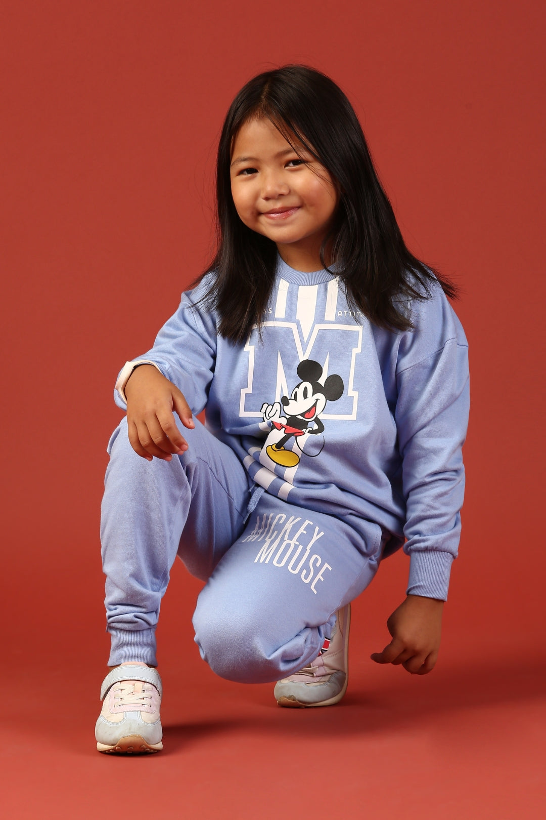 Blue kids matching set