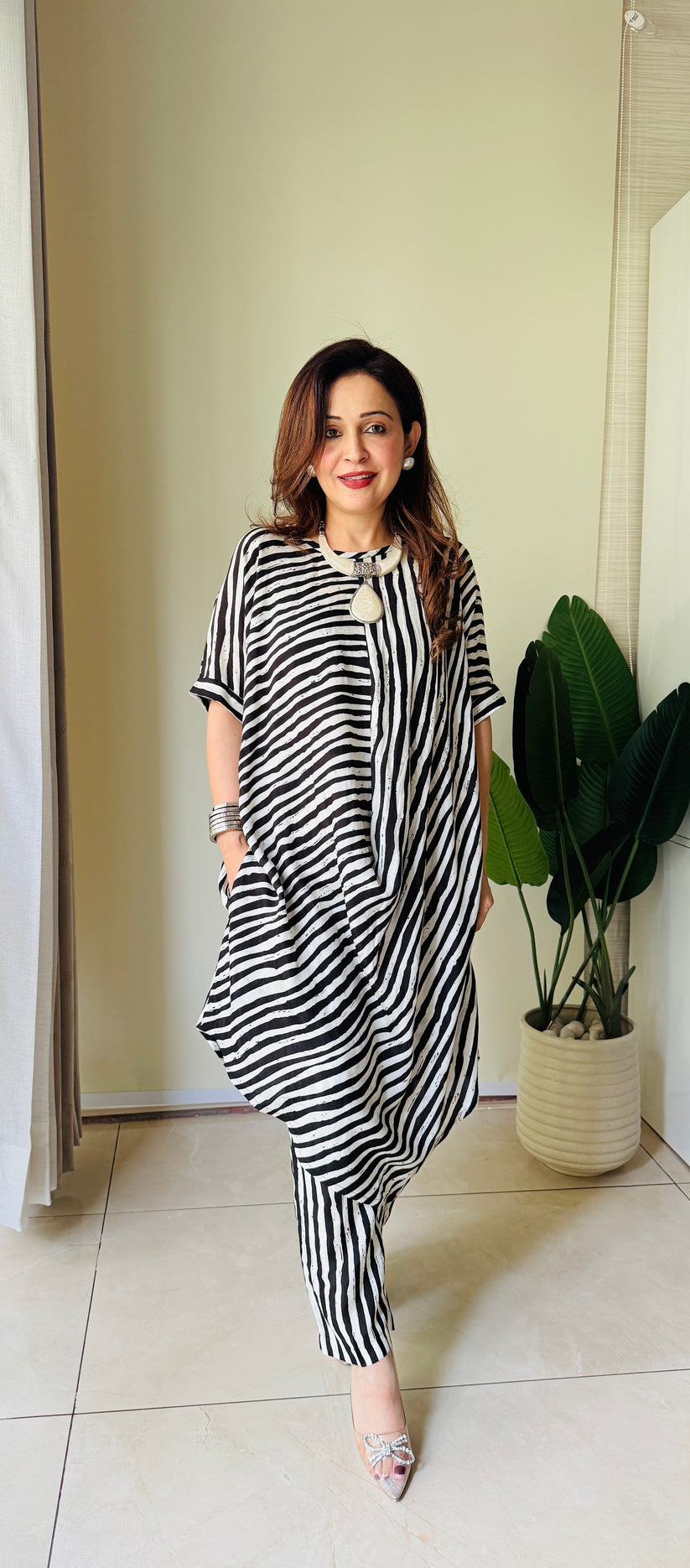 women’s cowl dress set