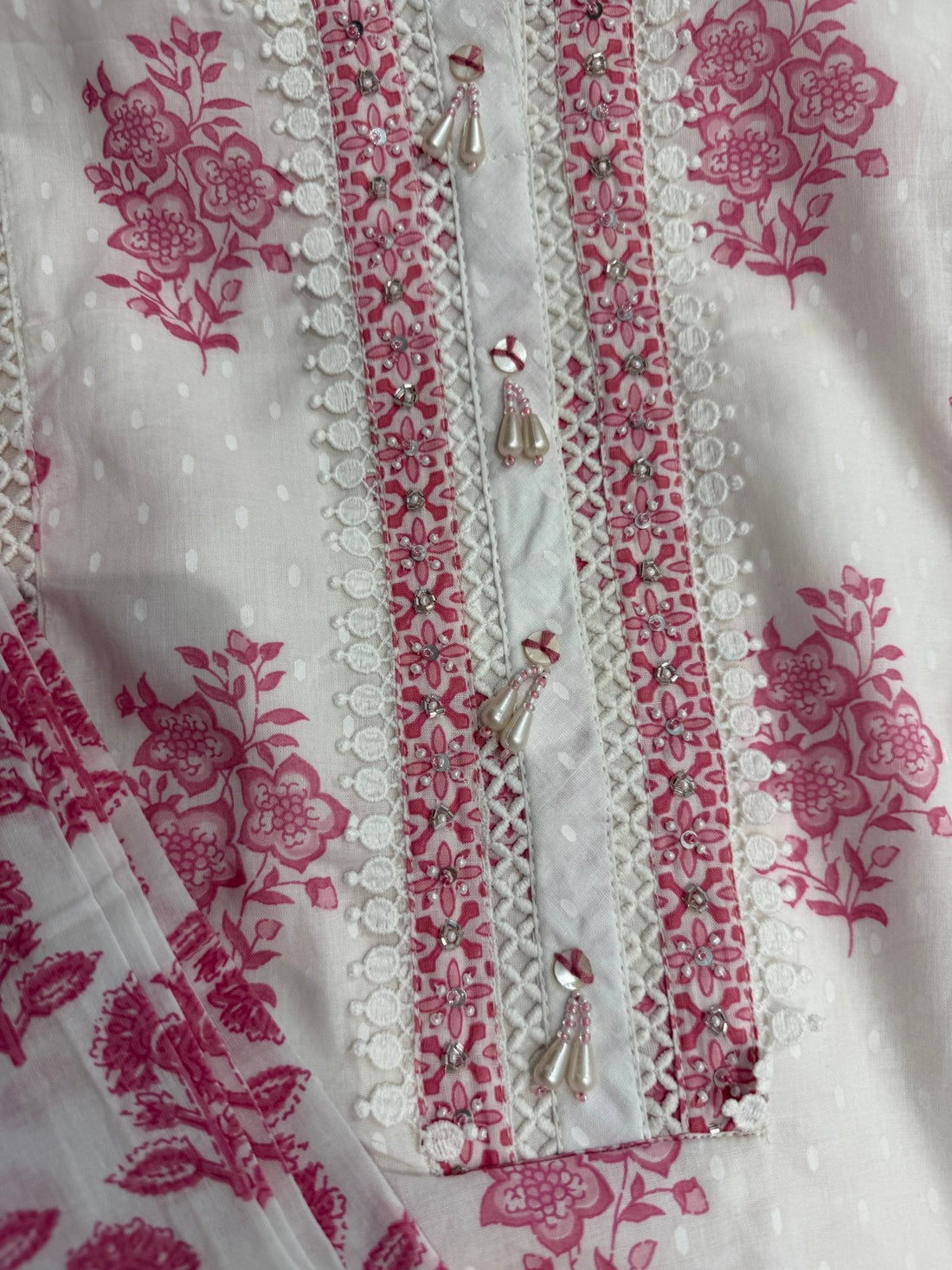 Cotton suit for summer