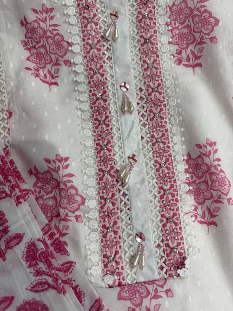 Cotton suit for summer