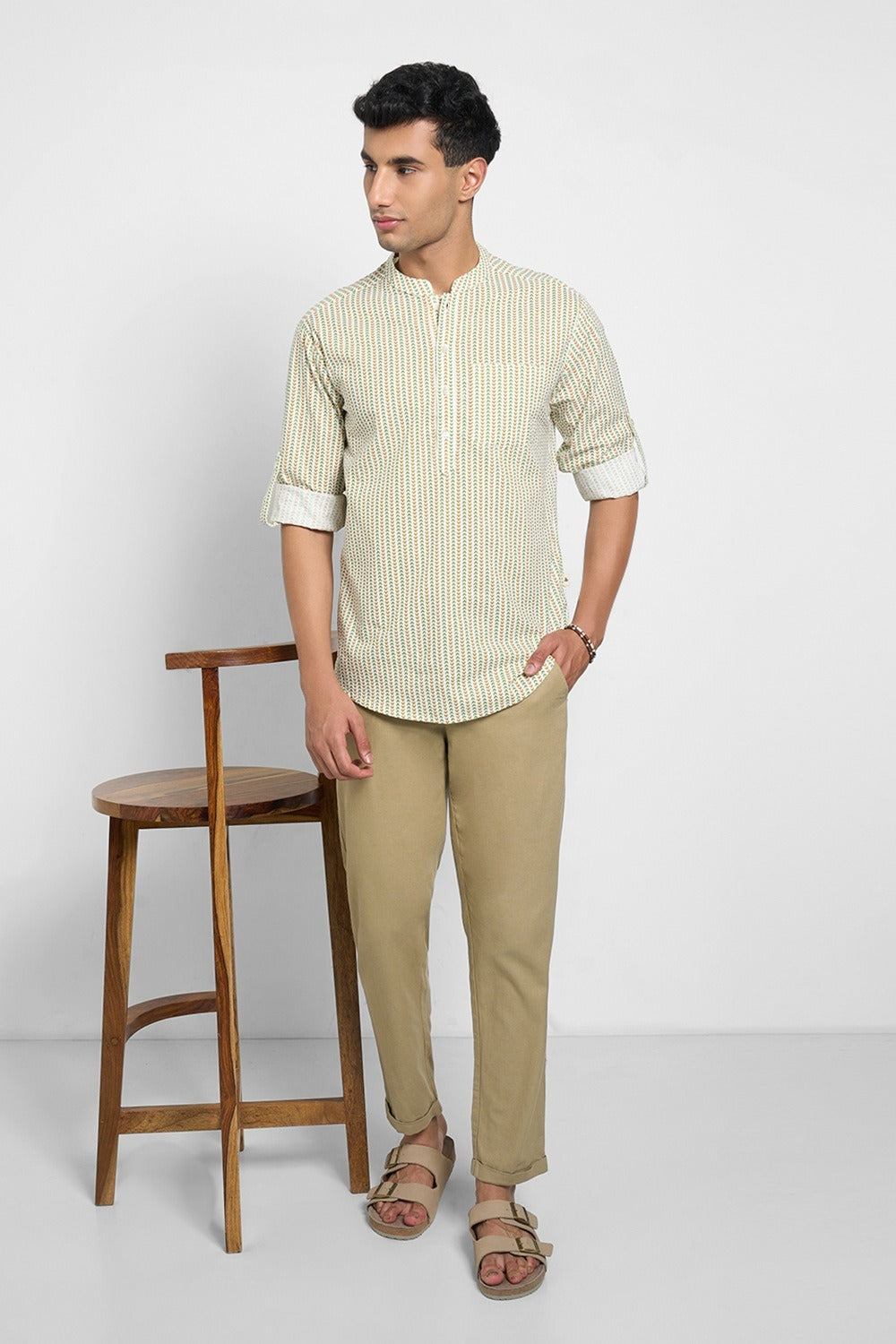 Men's ethnic wear cotton kurta