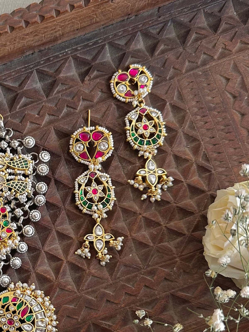 Multicolor Tribal Necklace Set – EK-SFSET227M