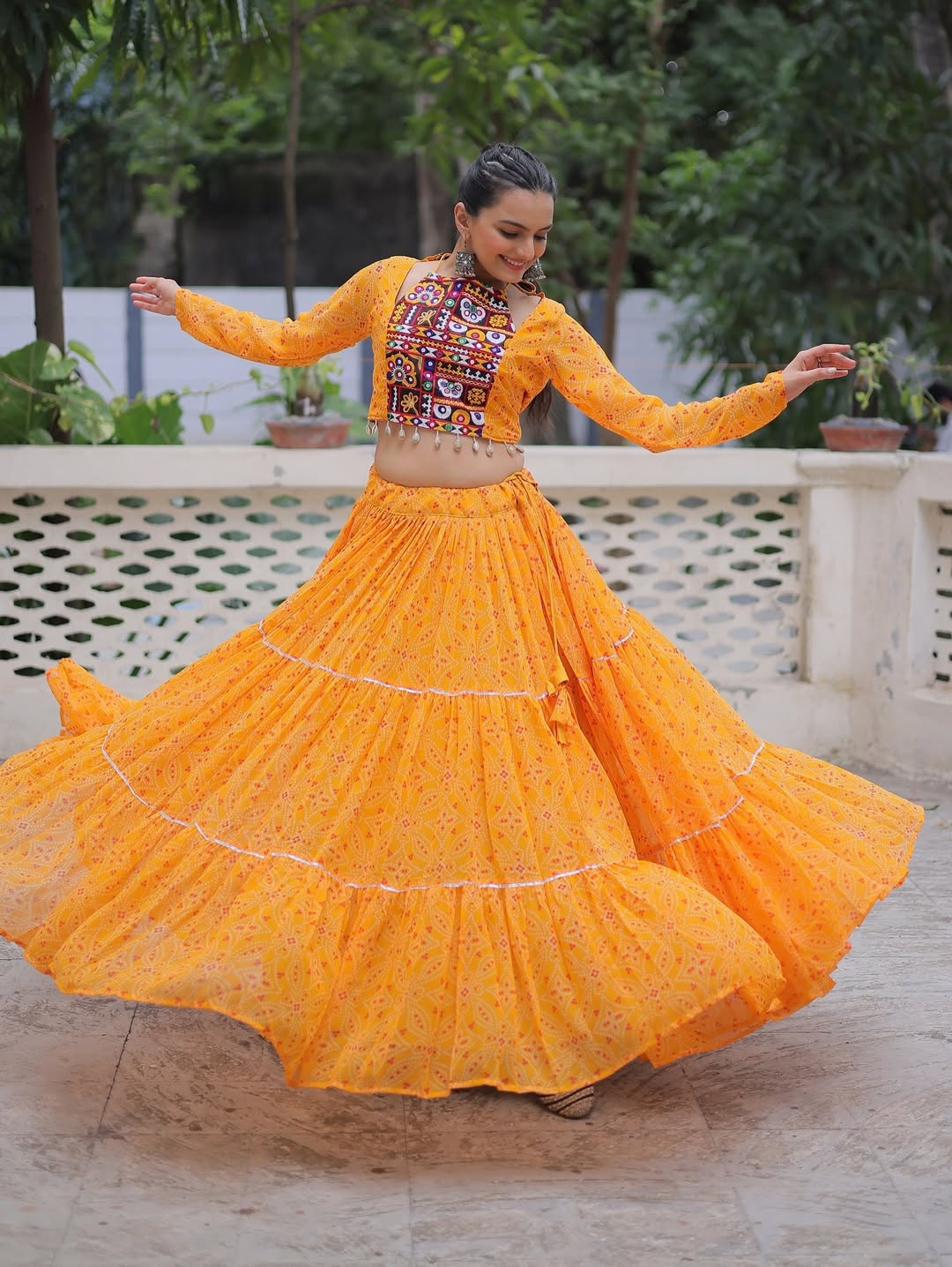 Navratri lehenga 2025