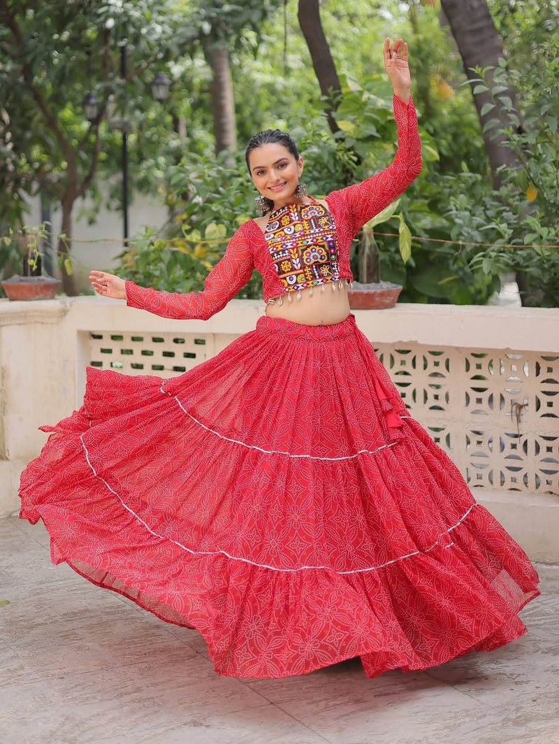 Garba lehenga set