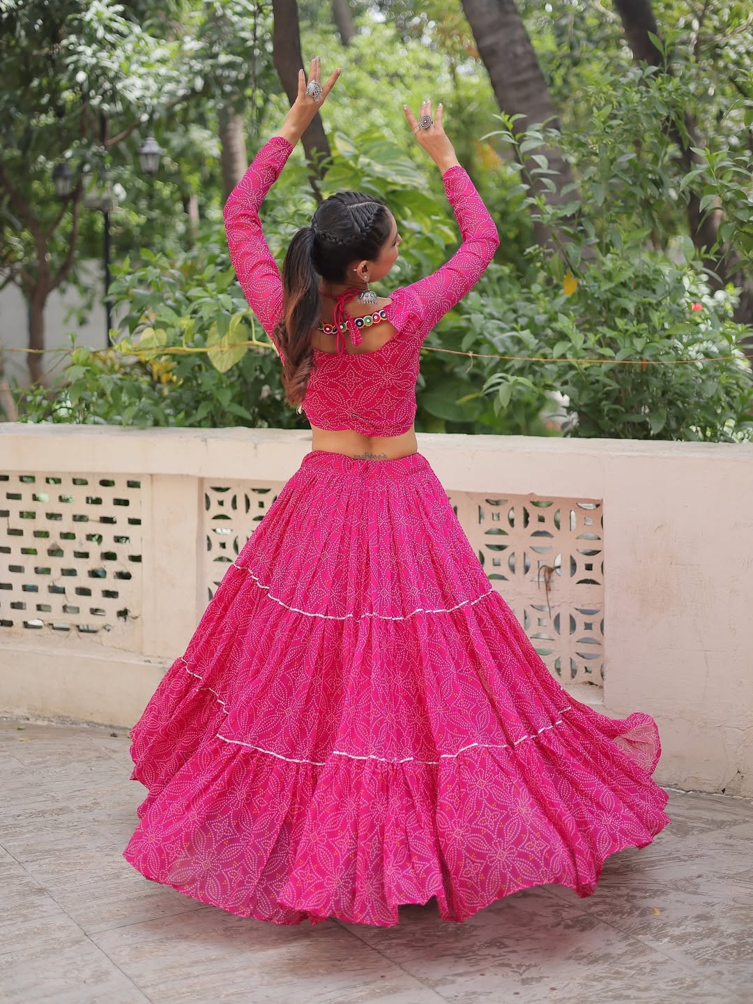 Gamthi work choli