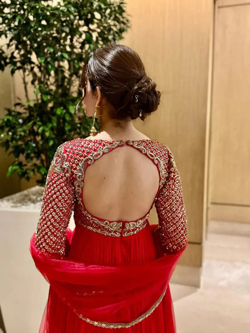 Noor-e-Laal Sharara Set – By Reet Lifestyle