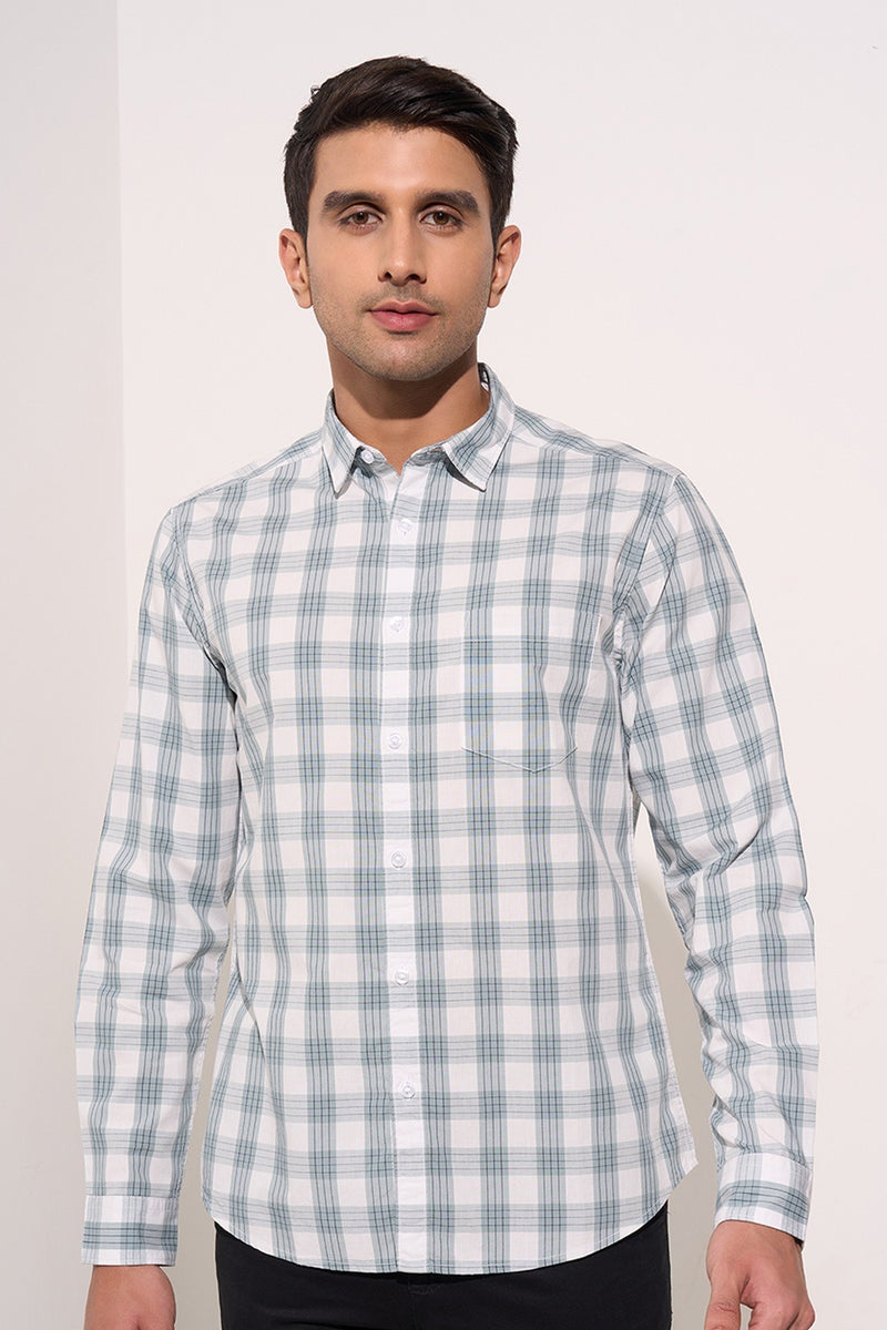 Off white checkered shirt