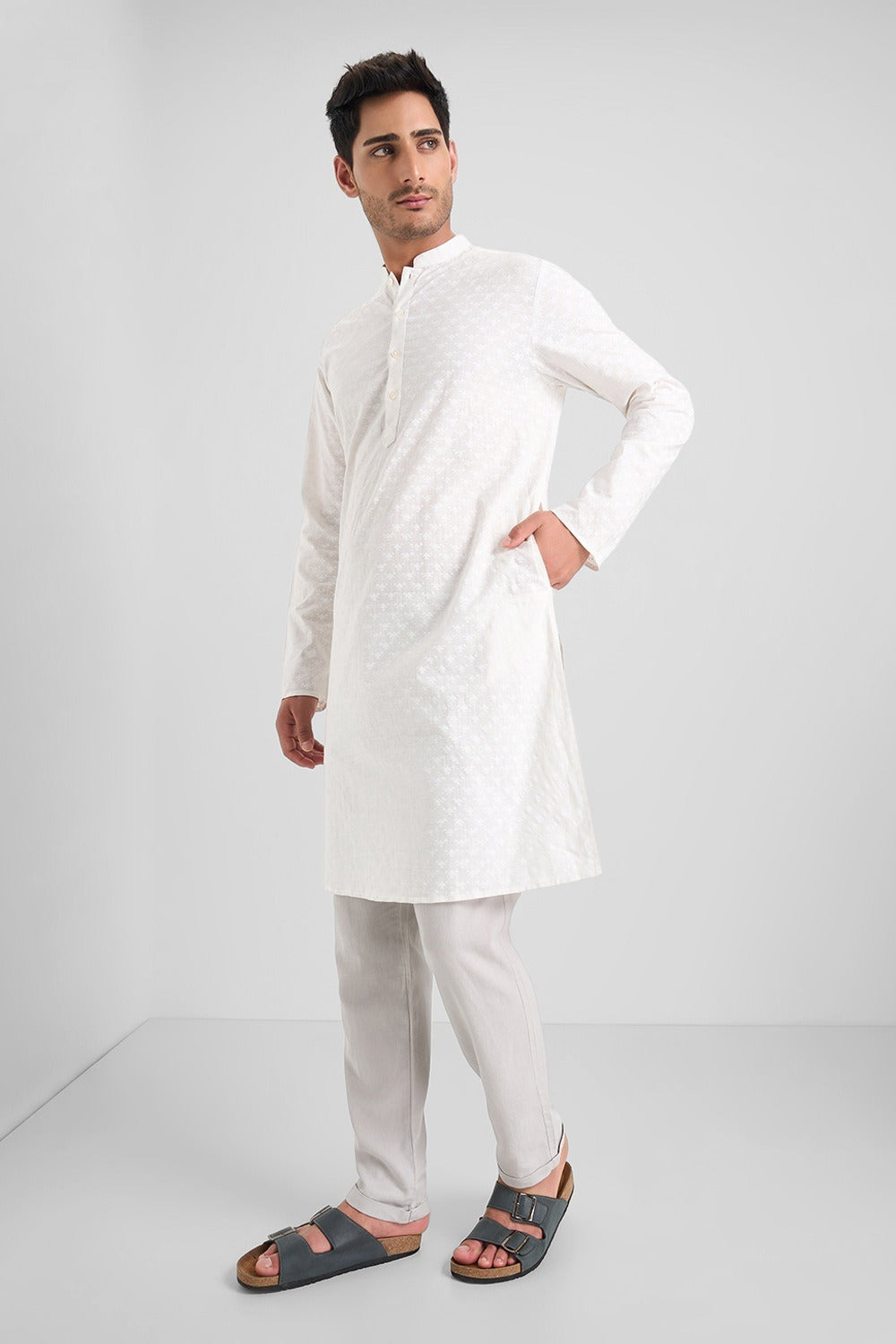 Printed kurta for men