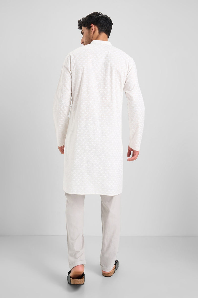 Off white traditional wear