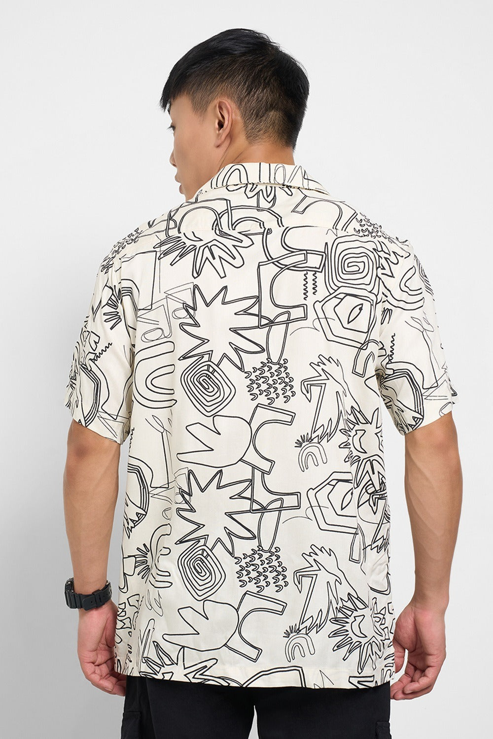 Lightweight rayon shirt for men