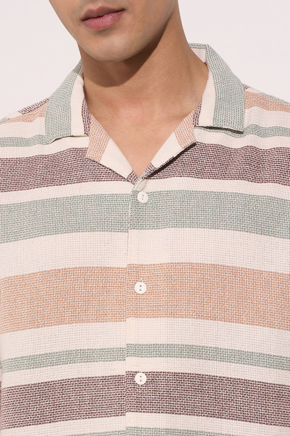 Breathable men’s shirt summer