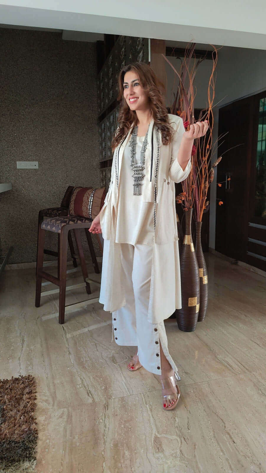 three-piece cotton coord set