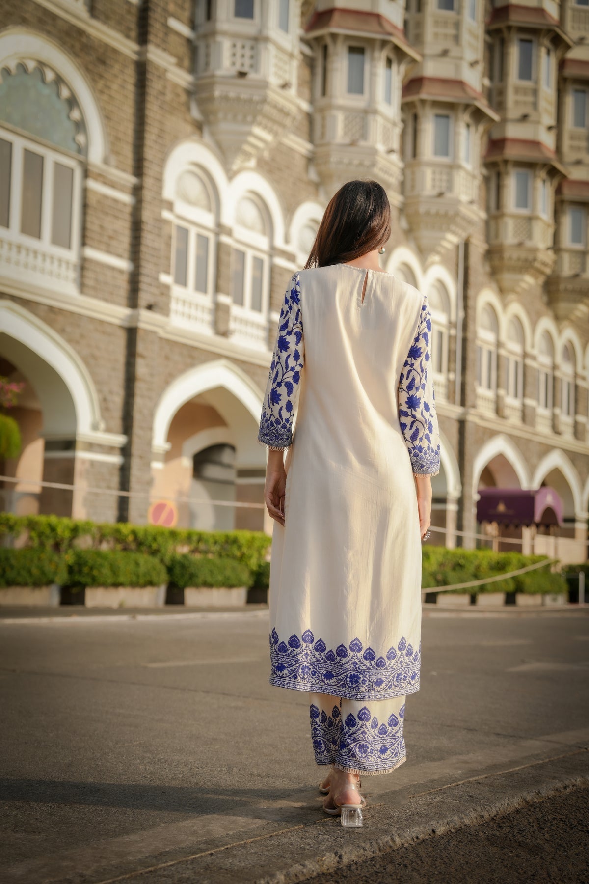 Casual kurta and pants combo