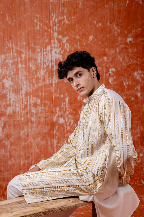 Off white Indian kurta