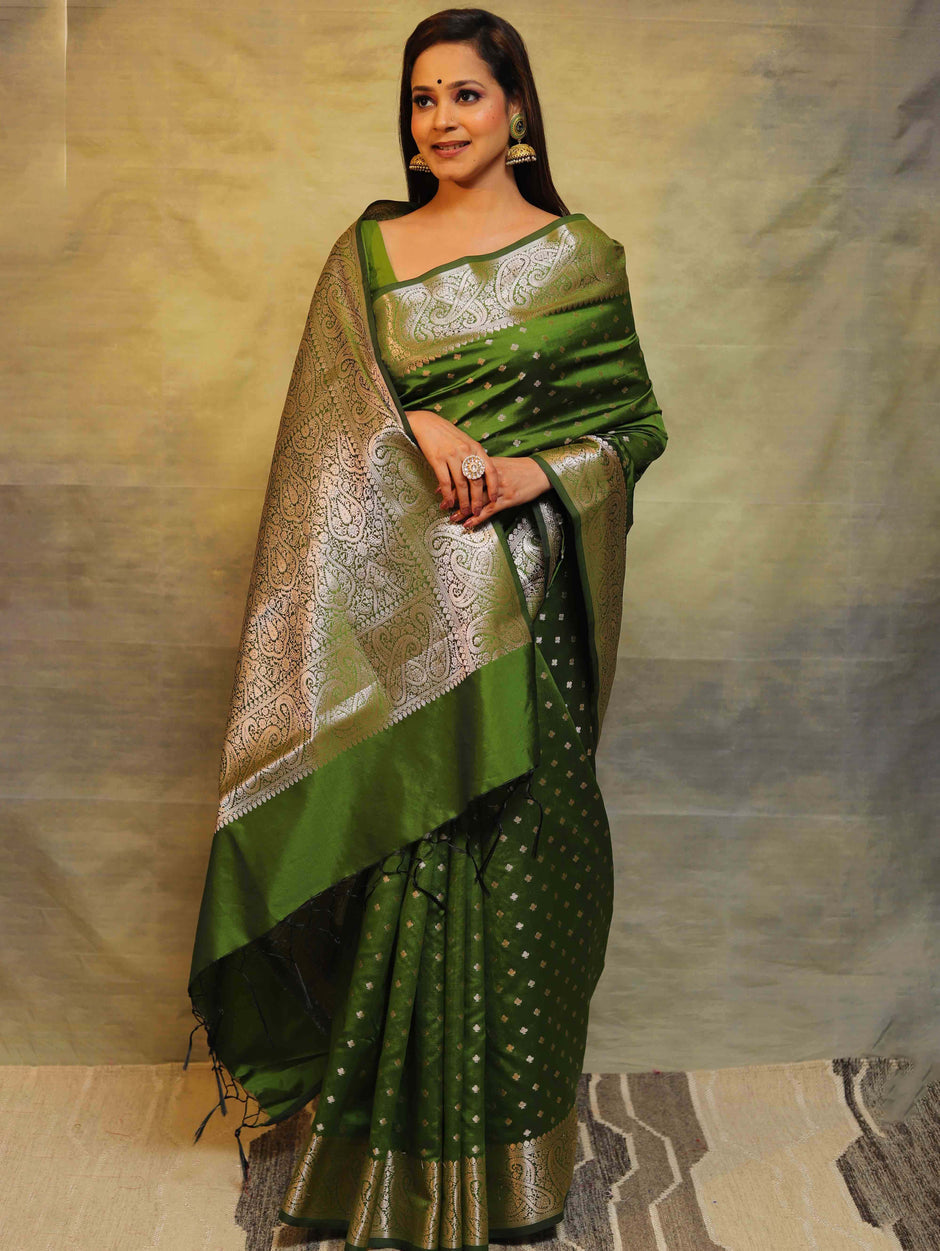 Lightweight silk saree