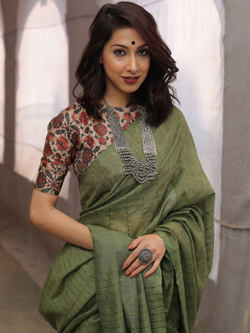 Bhagalpur cotton silk saree
