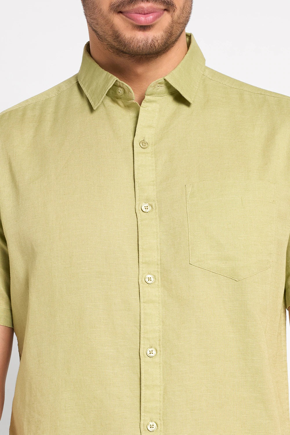 olive color summer shirt