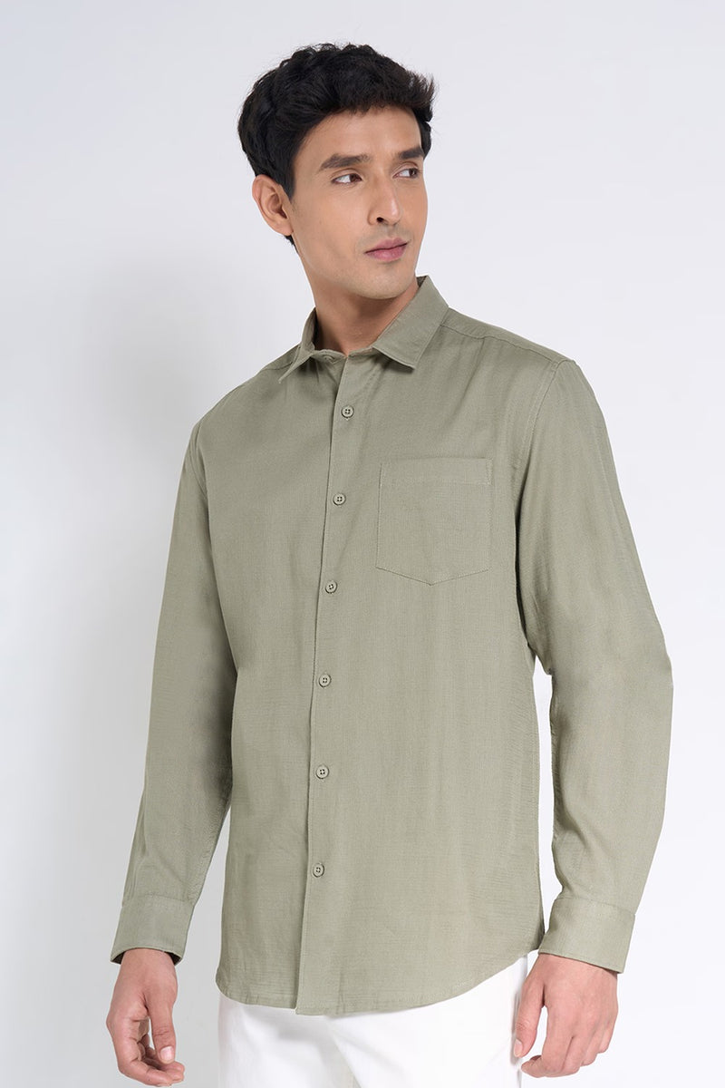 Full sleeve casual shirt for men