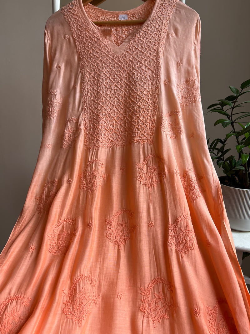 Muslin cotton kurti