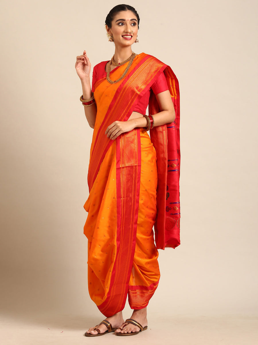 Maharashtrian bridal saree