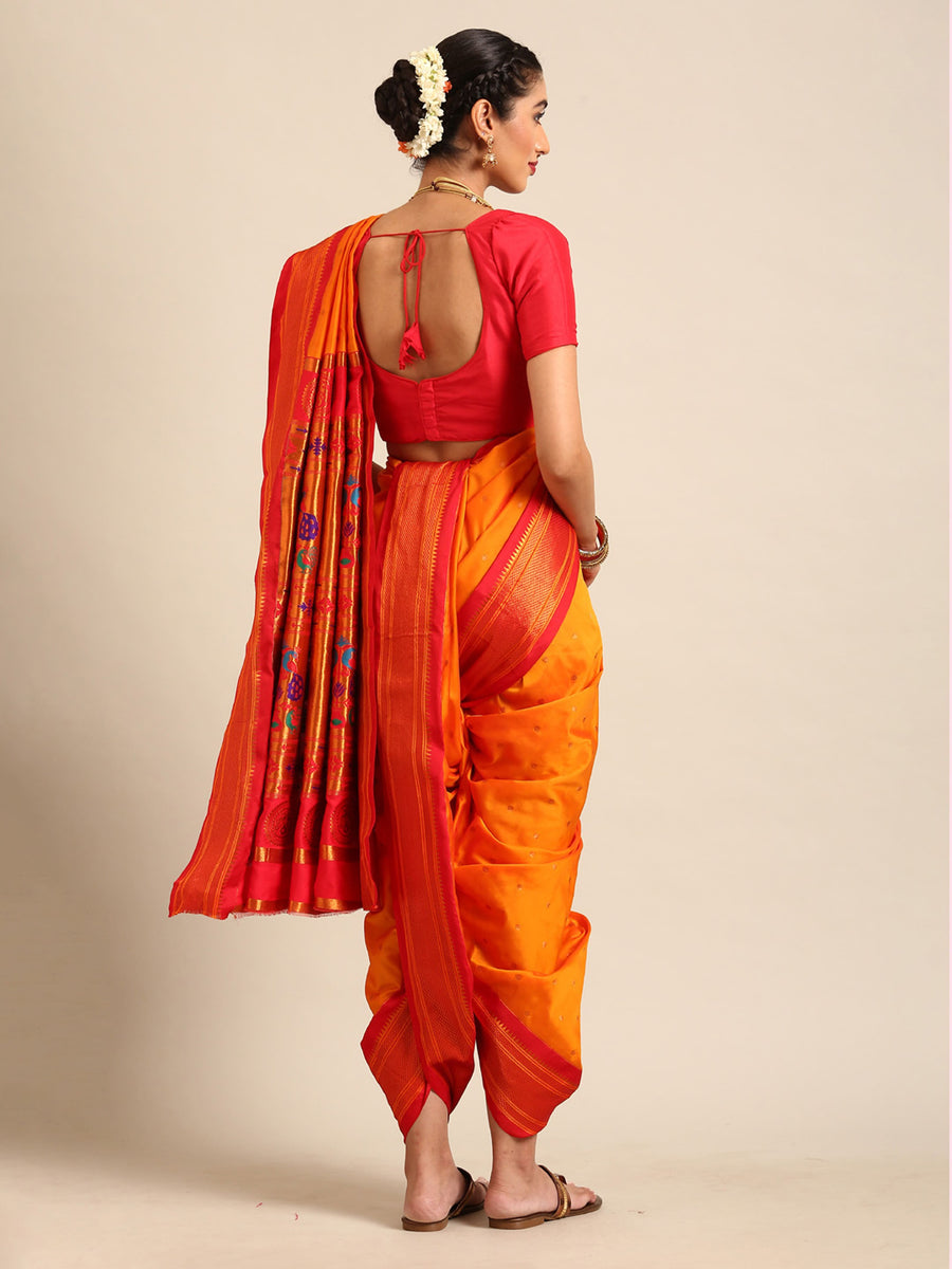 Traditional Marathi saree