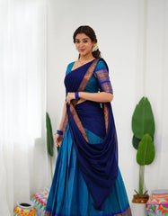 Traditional half saree for weddings