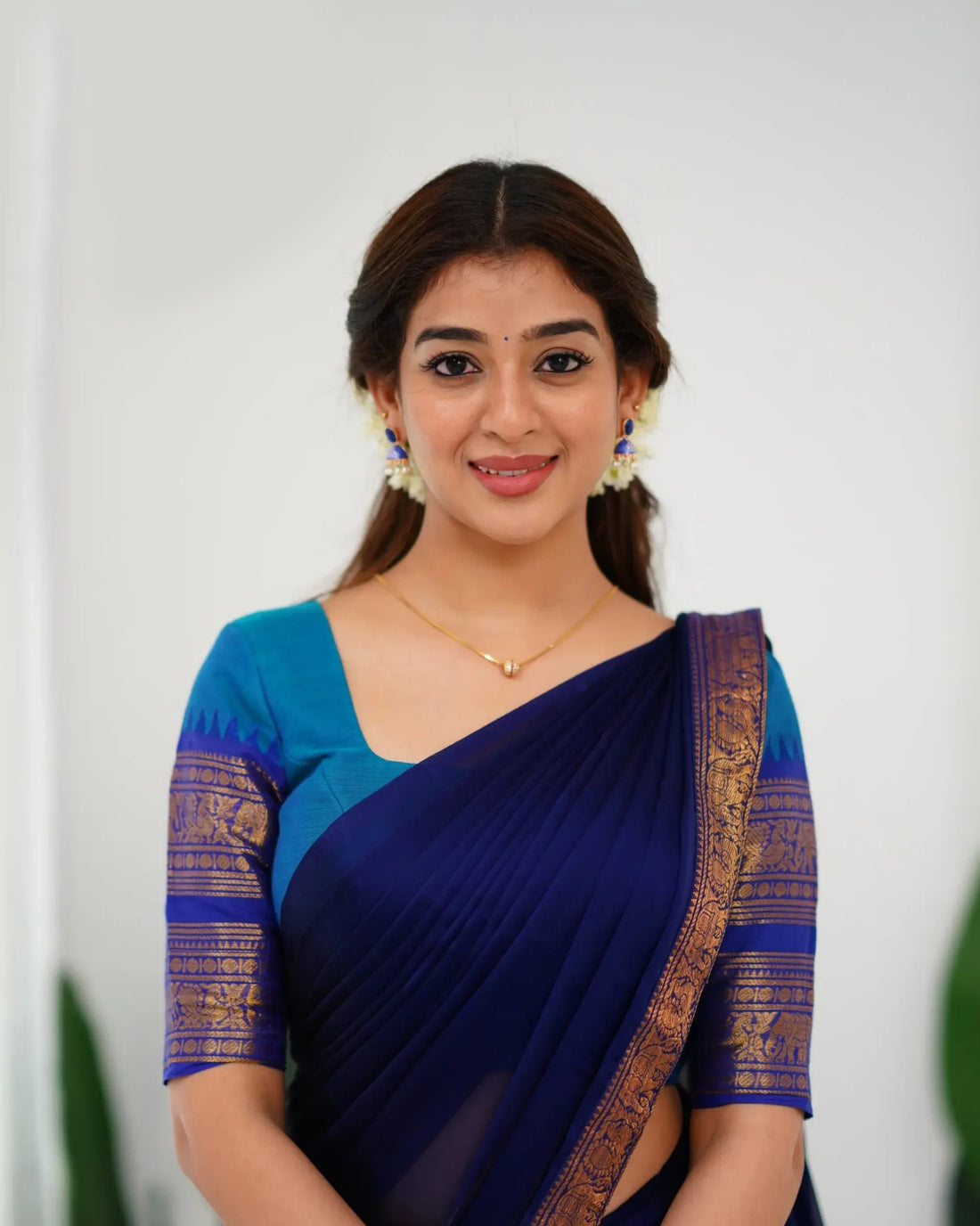 Comfortable cotton half saree