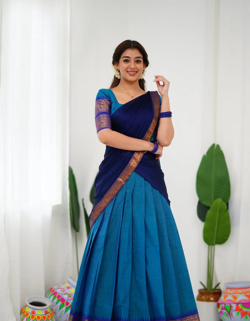 Elegant dual-tone ethnic wear