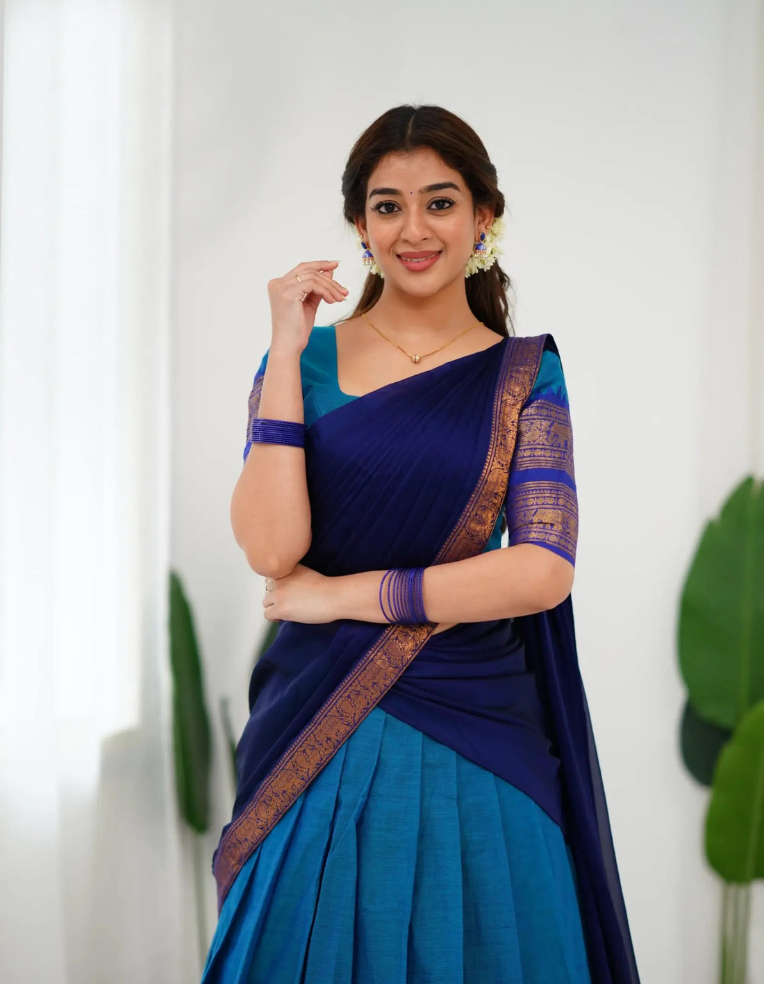dhavani half saree