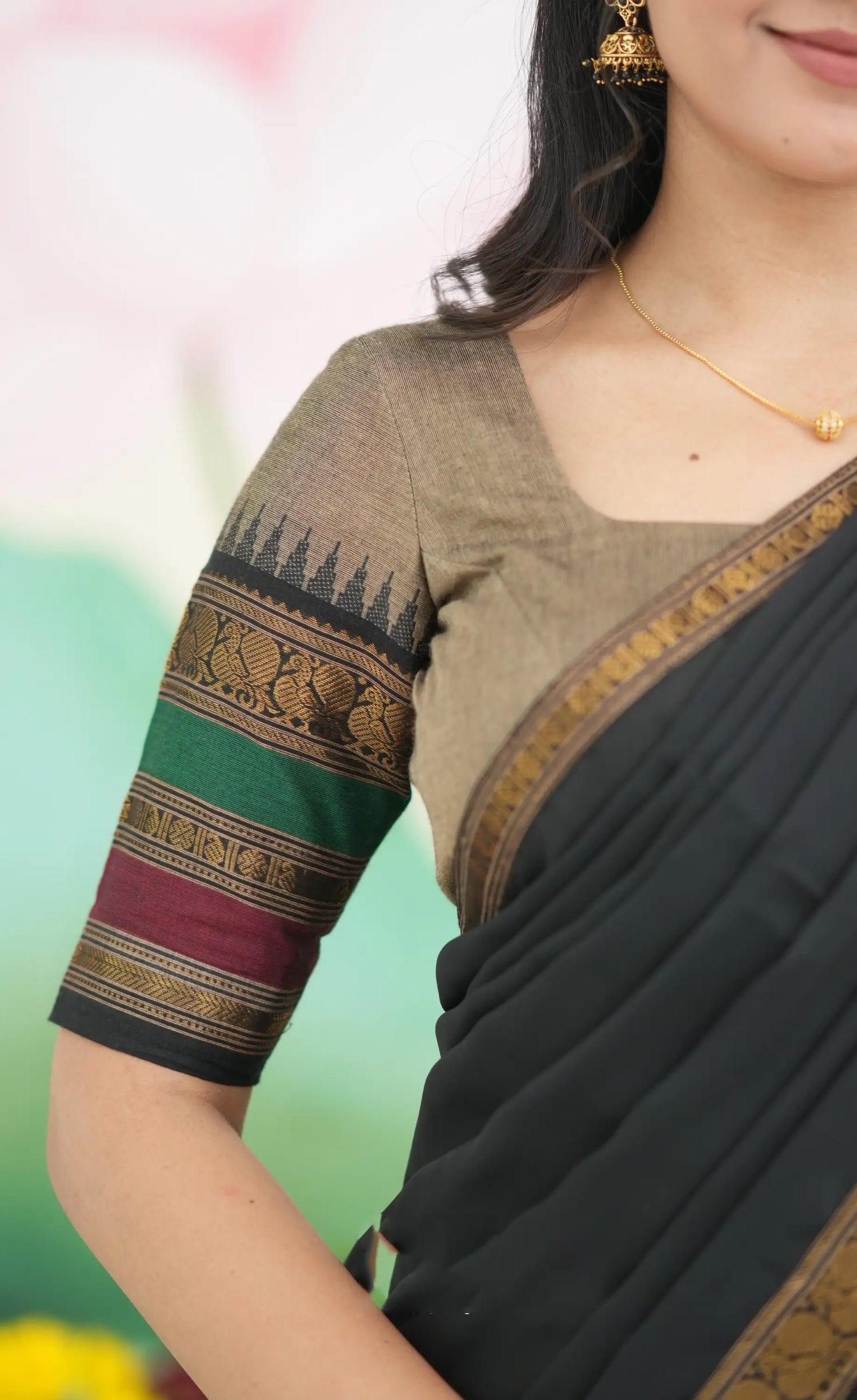 latest half saree collection