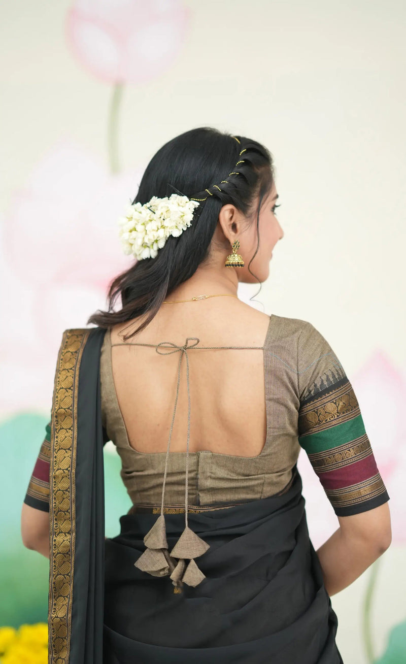 breathable fabric saree