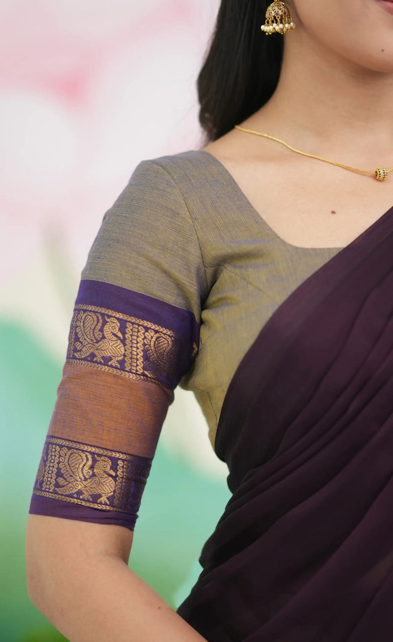 half saree with blouse and dupatta