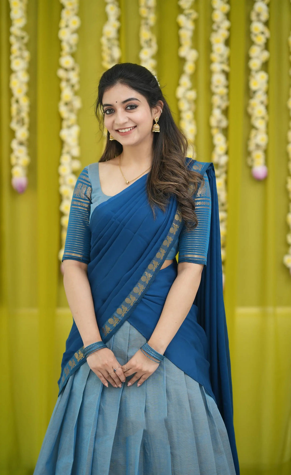 half saree for women