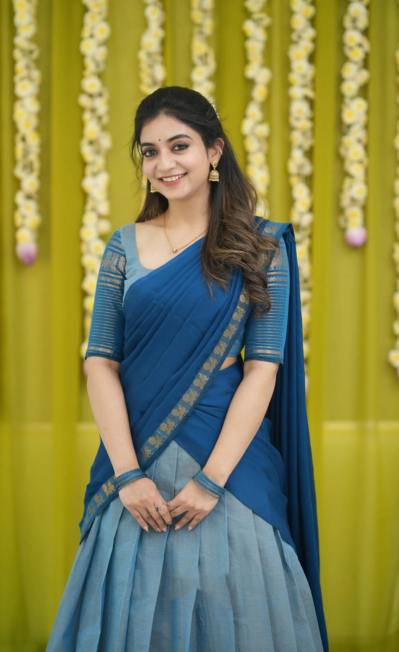 half saree for women