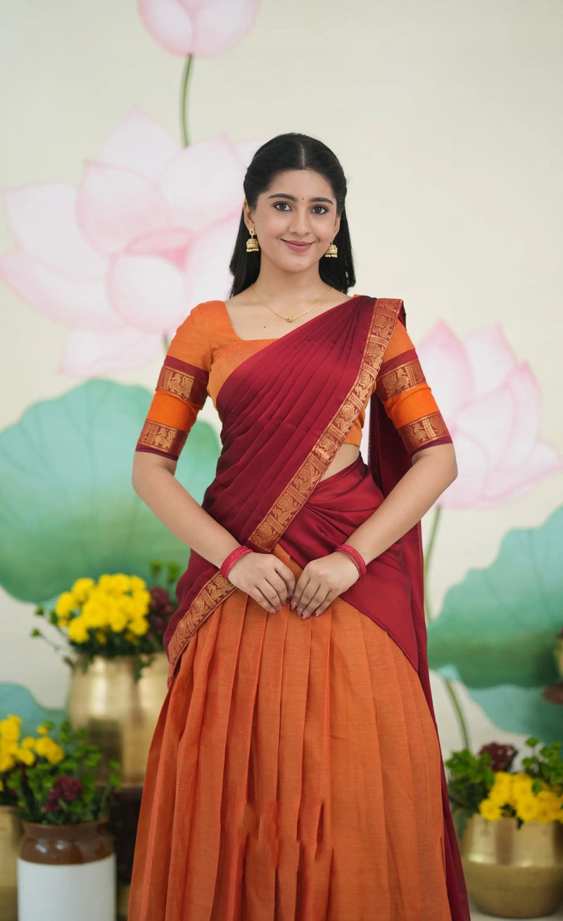 breathable cotton saree