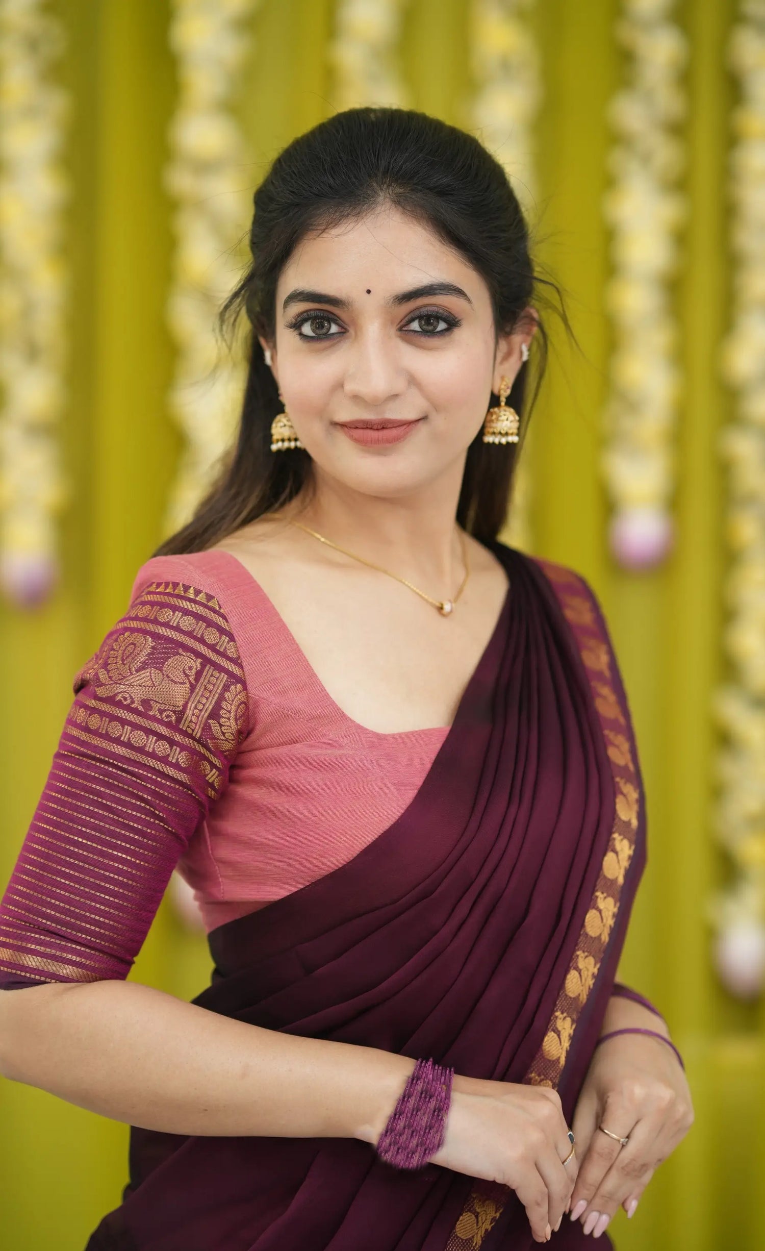 casual half saree online