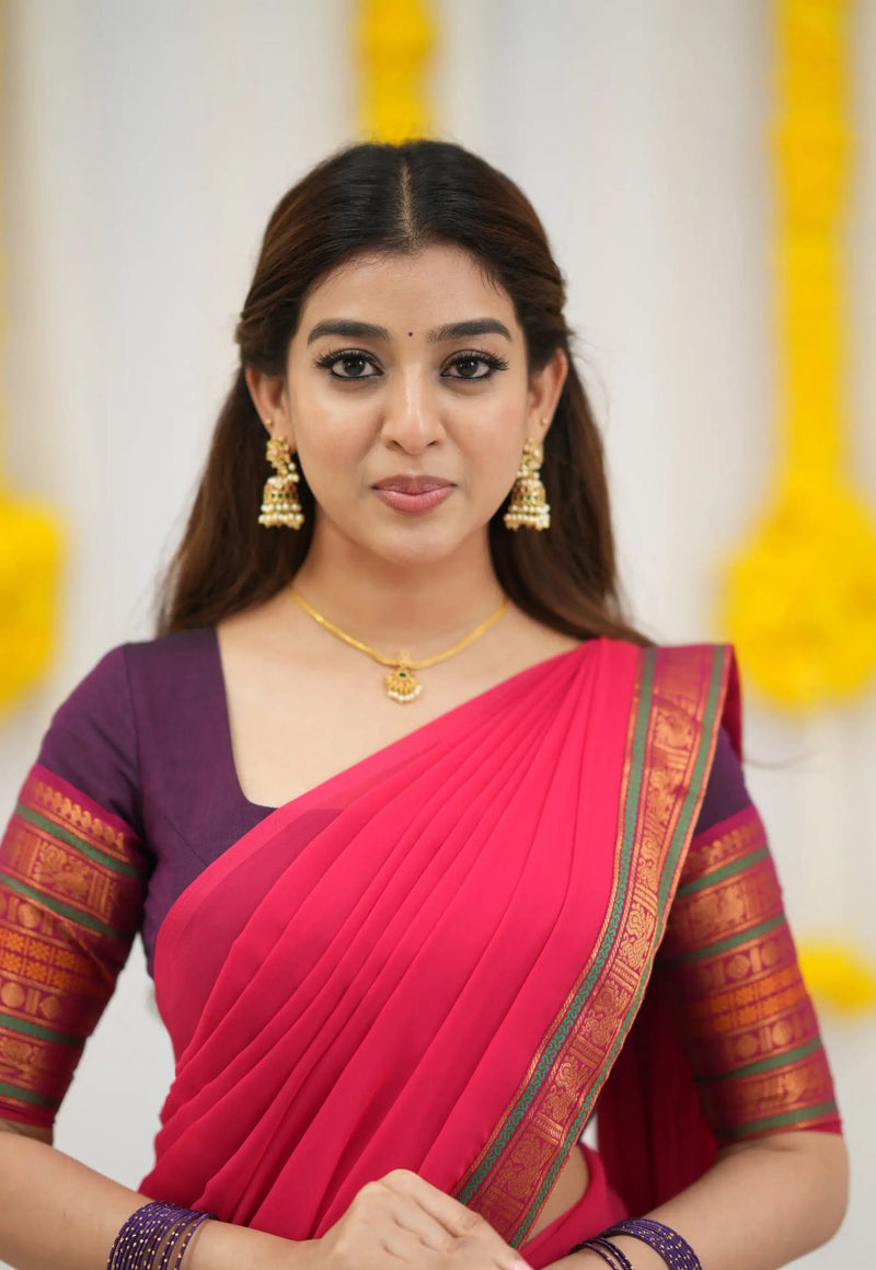 half saree for everyday wear