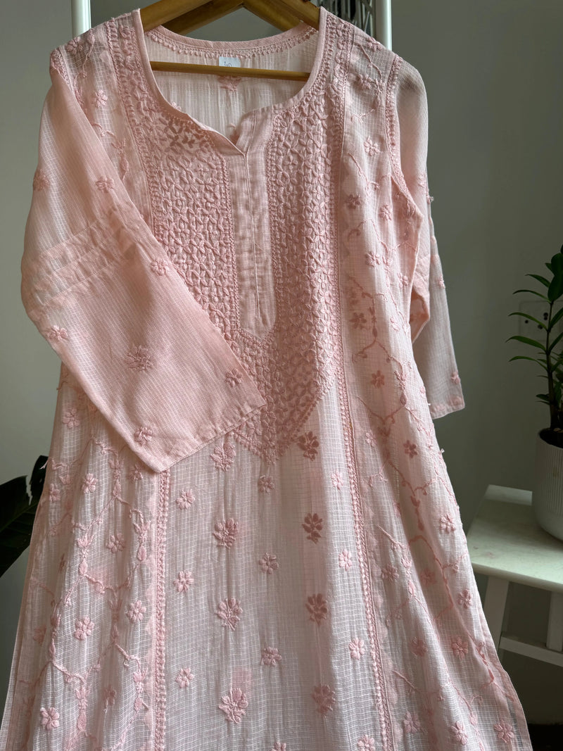 Chikankari kurti for casual wear