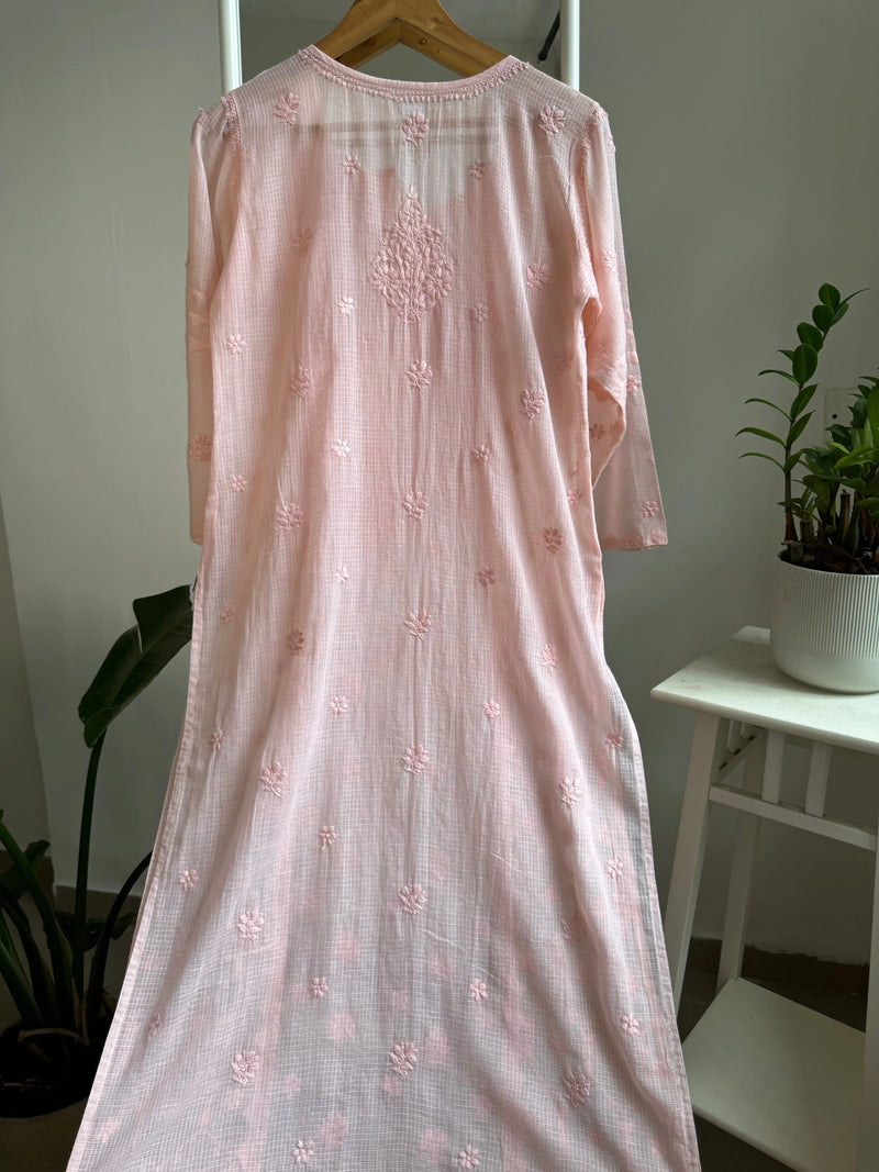 Soft cotton kurti with embroidery