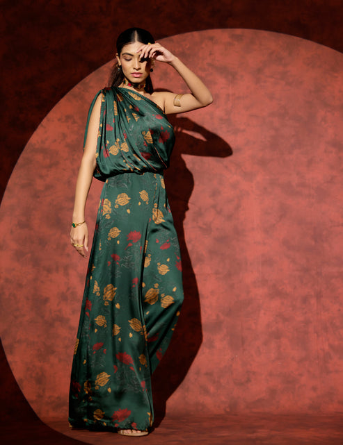 Panna Draped Jumpsuit