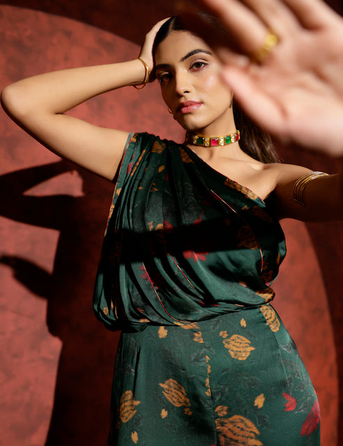 Panna Draped Jumpsuit