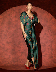 Panna Plunge Kaftan Gown