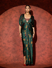 Panna Plunge Kaftan Gown