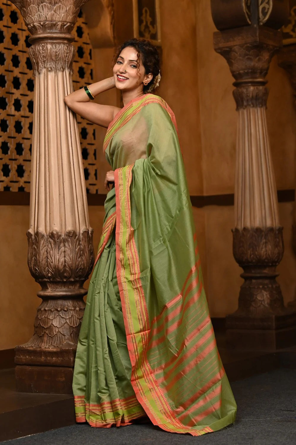 Cotton saree