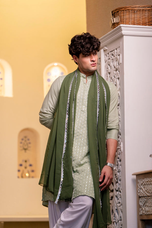 Traditional kurta with dupatta