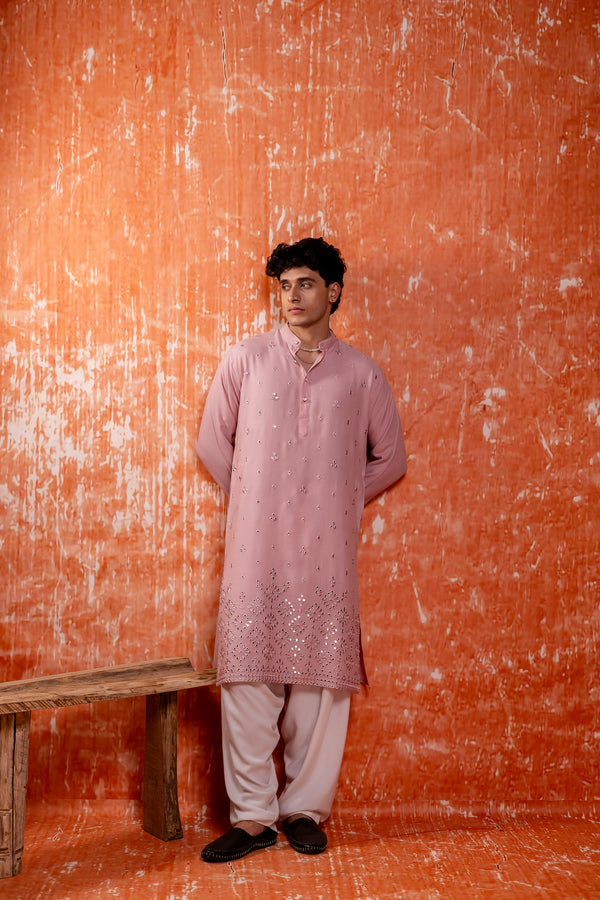 Mirror work festival kurta