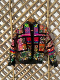 Vintage patchwork jacket