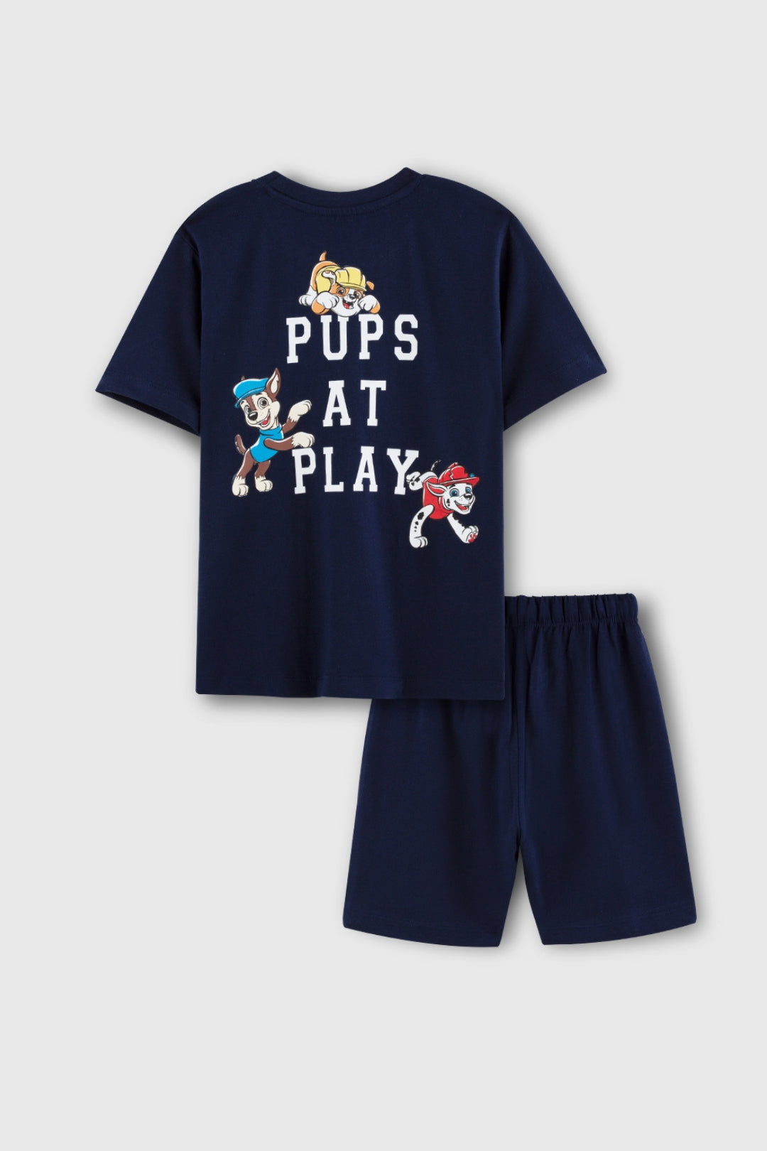 Paw patrol navy boys shorts set